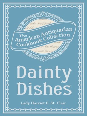 cover image of Dainty Dishes